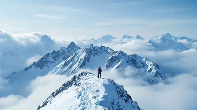川西雪山徒步：云端之上的壮美